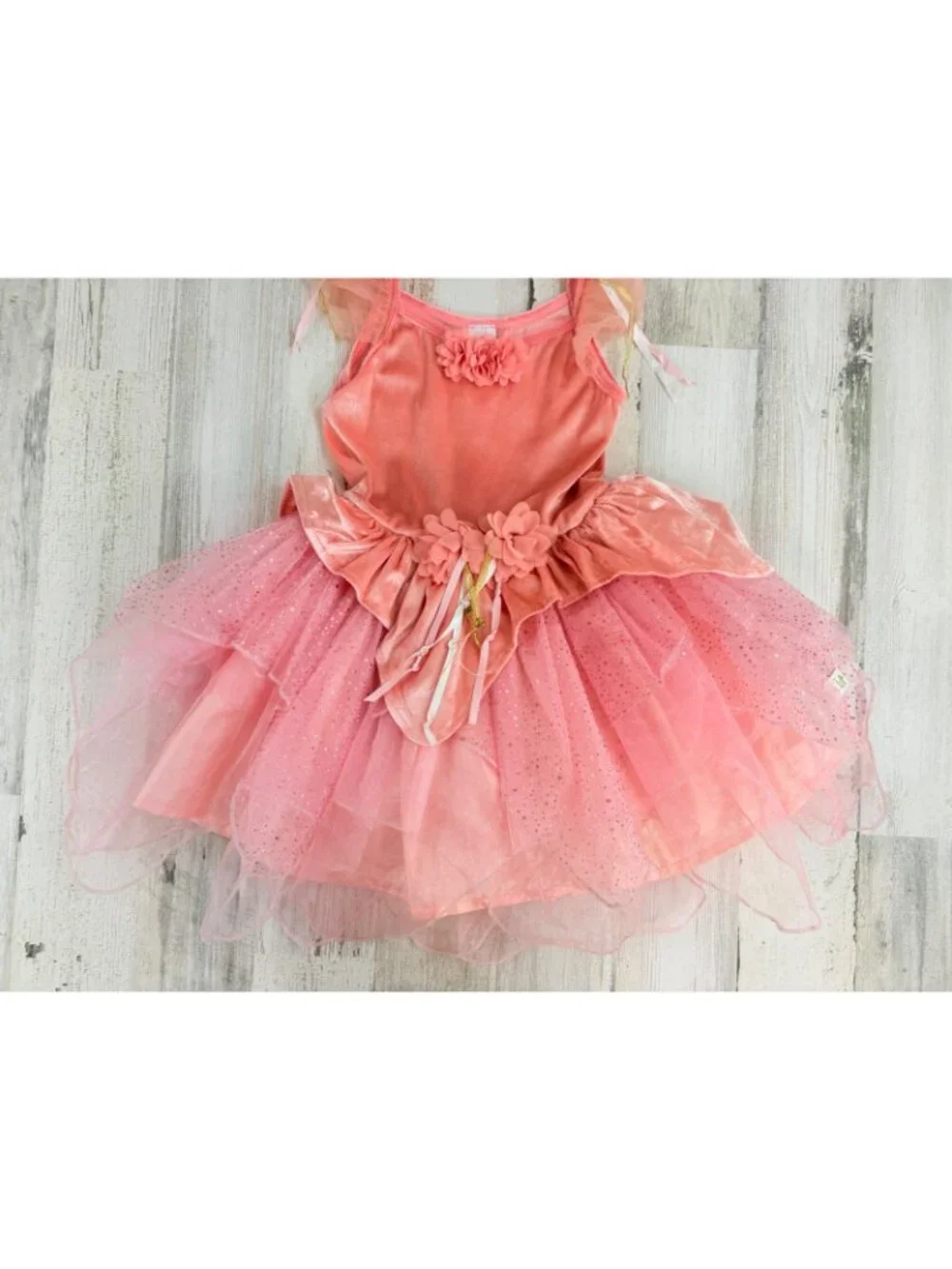 Little Adventures Girls M 3 5 Rose Garden Fairy Dress Dress Up Costume